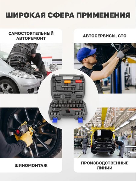 Универсальный набор инструментов RockForce RF-4323-5MPB