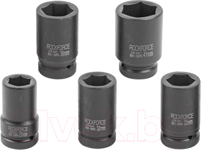 Набор головок слесарных RockForce RF-8051-5MPB - фото