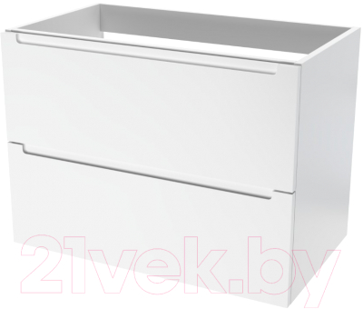 Тумба под умывальник ЗОВ Дион 90 / D90LWP0M9003MKV5 (белый матовый) - фото