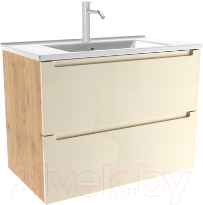 Тумба под умывальник ЗОВ Дион 70 / D70LHO0M1015GKV5 - фото