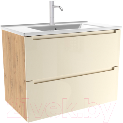 Тумба под умывальник ЗОВ Дион 100 / D100LHO0M1015GKV5 - фото