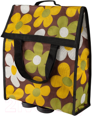 Сумка-тележка Рыжий кот ATB-03 Ромашки / 104583