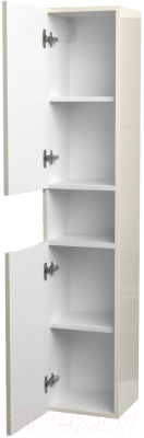 Шкаф-пенал для ванной ЗОВ Дион 150 / DP150LHO0M1015GKV5