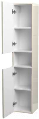 Шкаф-пенал для ванной ЗОВ Дион 150 / DP150LWPFM1015GKV5