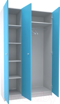 Шкаф МДК Феникс СК3Ф-Г 3-х створчатый 1980x1200x490 - фото