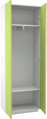 Шкаф МДК Феникс ГШ3Ф-Л 2-х створчатый 1800x650x370 (лайм) - фото