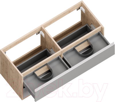 Тумба под умывальник ЗОВ Парма 120 / P120LC0MSMC1A