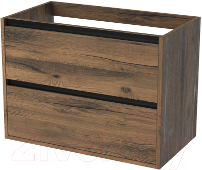 Тумба под умывальник ЗОВ Парма 60 / P60LA0MAMC1B (аттик) - фото