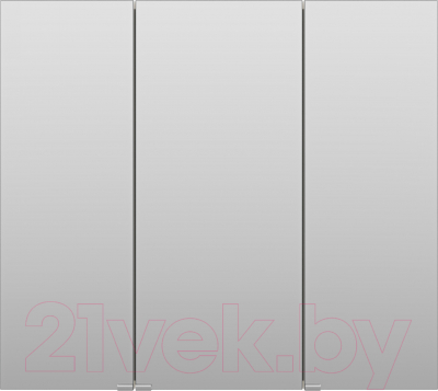 Шкаф с зеркалом для ванной Misty Аура 90 / Э-Аур02090-01