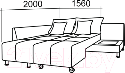 Диван угловой Петрамебель Оскар правый (светло-серый эльза 12/темно-серый велюр сакура 12)