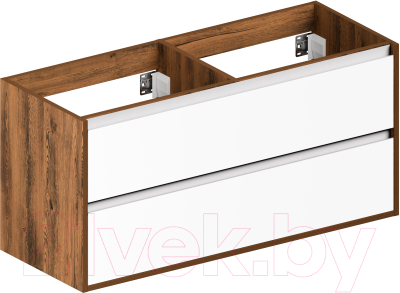 Тумба под умывальник ЗОВ Парма 120 / P120LA0MWMC1A - фото