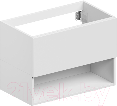 Тумба под умывальник ЗОВ Кито-2 70 / 2K70LW0MWM (белый матовый) - фото