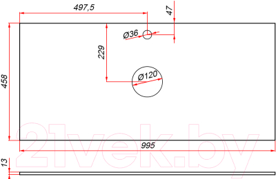 Тумба под умывальник ЗОВ Дион 100 / D100LHO0M9003MKV5-KP13W (белый матовый/дуб)