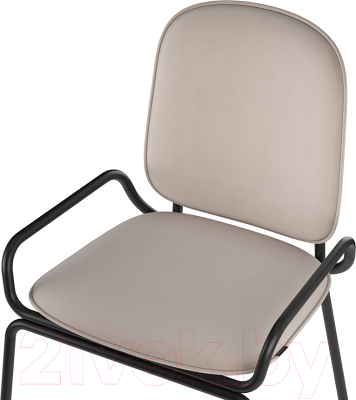 Стул Latitude Ror 2 Frame / RORCH2FRBKVLRBG (черный/бежевый)