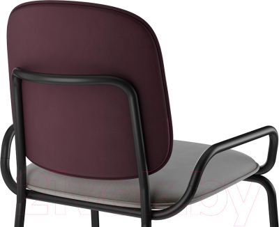 Стул барный Latitude Ror 2 Frame / RORBCH2FRBKVLRDPRPLWGR (черный/пурпурный/серый)