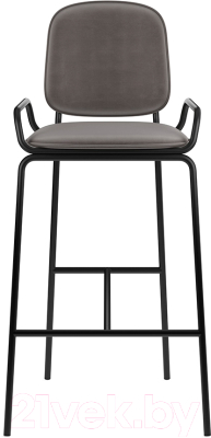 Стул барный Latitude Ror 2 Frame / RORBCH2FRBKVLRGR (черный/серый)