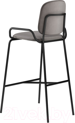 Стул барный Latitude Ror 2 Frame / RORBCH2FRBKVLRGR (черный/серый)