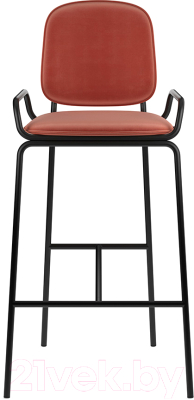 Стул барный Latitude Ror 2 Frame / RORBCH2FRBKVLRDRD (черный/темно-красный)