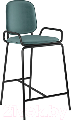 Стул барный Latitude Ror 2 Frame / RORBSCH2FRBKVLRGRN (черный/зеленый) - фото