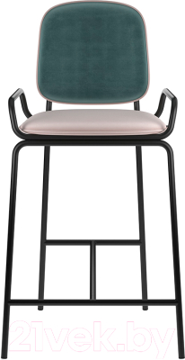 Стул барный Latitude Ror 2 Frame / RORBSCH2FRBKVLRGRNPK (черный/зеленый/розовый)
