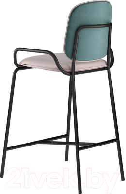 Стул барный Latitude Ror 2 Frame / RORBSCH2FRBKVLRGRNPK (черный/зеленый/розовый)