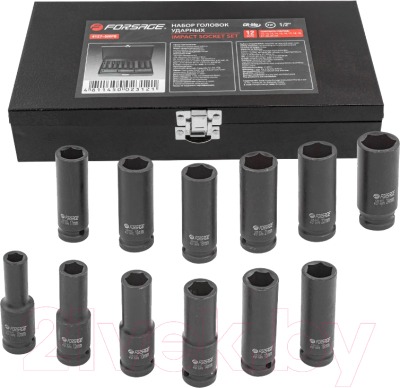 Набор головок слесарных Forsage F-4127-5MPB