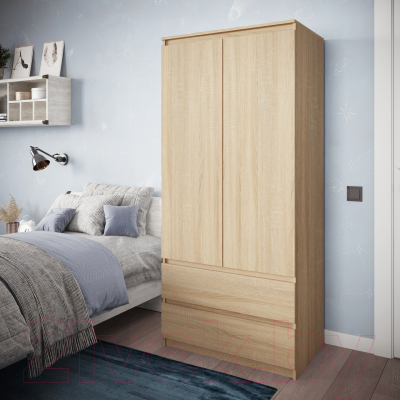 Шкаф ГМЦ ШК-2 (дуб сонома)