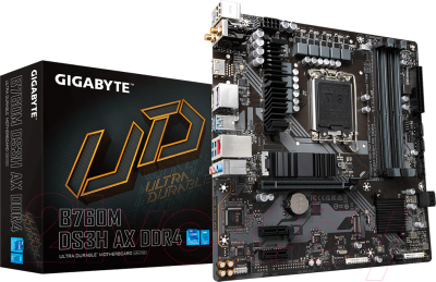 Материнская плата Gigabyte B760M DS3H AX DDR4