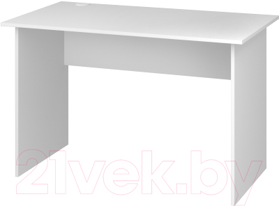 Письменный стол Премиум Рокси (белый) - фото