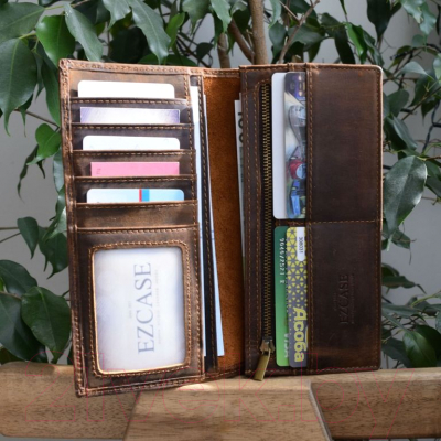 Портмоне Ezcase Koloss Heliodore / 1_К3.8_brown