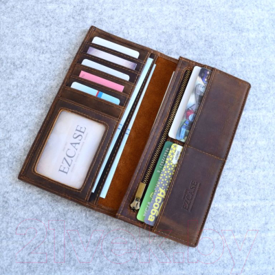 Портмоне Ezcase Koloss Heliodore / 1_К3.8_brown