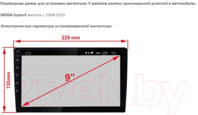 Переходная рамка Incar RSC-FC787