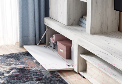 Шкаф Стендмебель Гранд ШК 3 (дуб крафт белый)