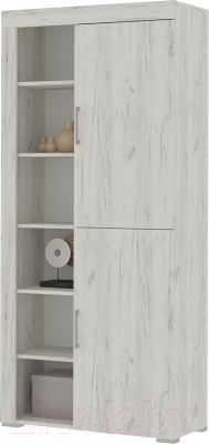 Шкаф Стендмебель Гранд ШК 4 (дуб крафт белый) - фото