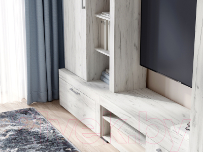 Шкаф Стендмебель Гранд ШК 5 (дуб крафт белый)