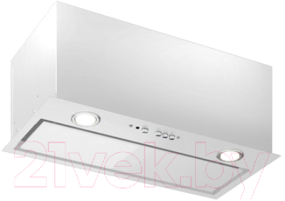 Вытяжка скрытая Elikor Cube 60П-650/235568 (белый/белый) - фото