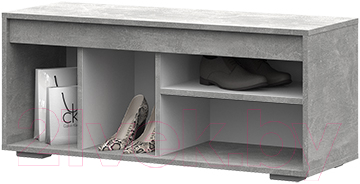 Тумба Стендмебель Денвер ТБ 02 (белый/ателье светлое)