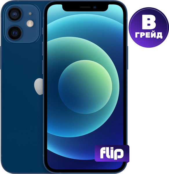 Смартфон восстановленный Apple iPhone 12 Mini 64GB Flip Грейд B
