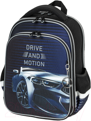 Школьный рюкзак Brauberg Quadro Sport car / 271359 - фото