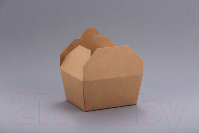 Набор одноразовых контейнеров Paperko Четырехклапанный ланч780