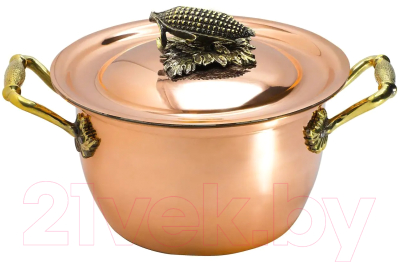 Кастрюля Кольчугинский мельхиор Кукуруза / КМ19890306
