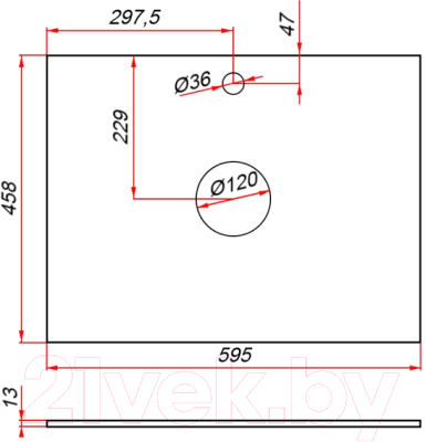 Тумба под умывальник ЗОВ Дион 60 / D60LWP0M9003MKV5-KP13W (белый матовый)