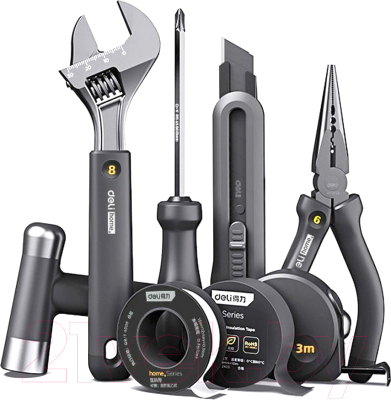 Универсальный набор инструментов Deli Home Series HT0008 - фото