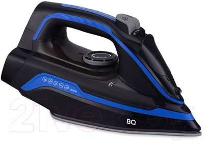Утюг BQ SIC1002 (черный/синий) - фото