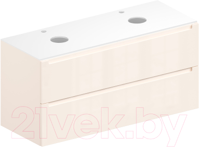 Тумба под умывальник ЗОВ Дион 120 / D120LWPFM1015GKV5-KP13W - фото