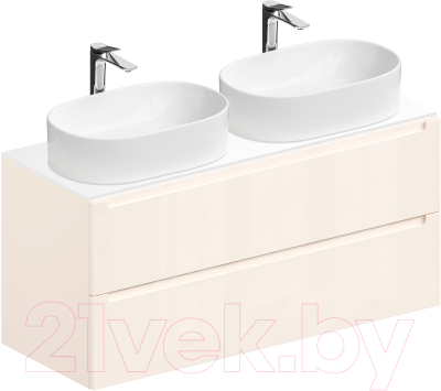 Тумба под умывальник ЗОВ Дион 120 / D120LWPFM1015GKV5-KP13W