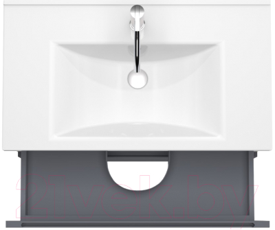 Тумба под умывальник ЗОВ Дион 60 / D60LAFM7015MKV5-HPL38T