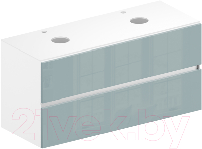 Тумба под умывальник ЗОВ Лира 120 / L120MW0MAGVA-KP13W