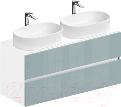 Тумба под умывальник ЗОВ Лира 120 / L120MW0MAGVA-KP13W