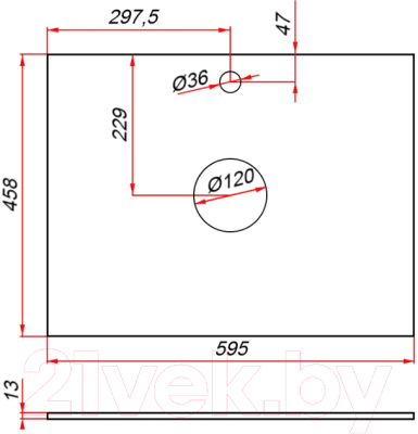 Тумба под умывальник ЗОВ Лира 60 / L60MW0MWGVG-KP13W (белый/белый глянец)
